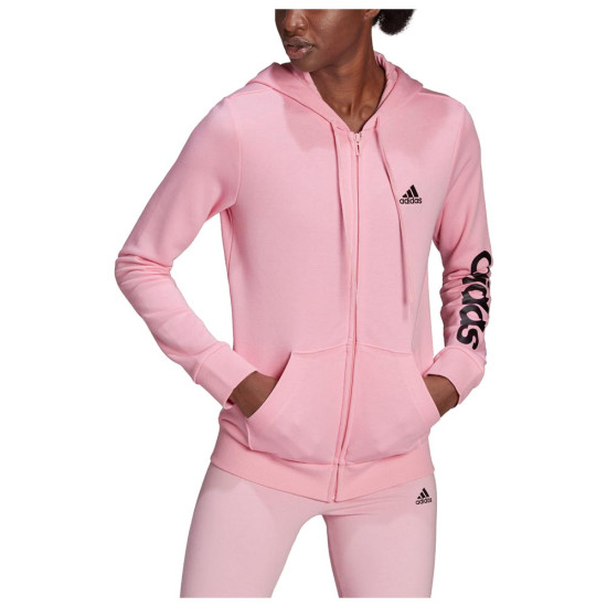 Adidas Γυναικεία ζακέτα Essentials Logo French terry
